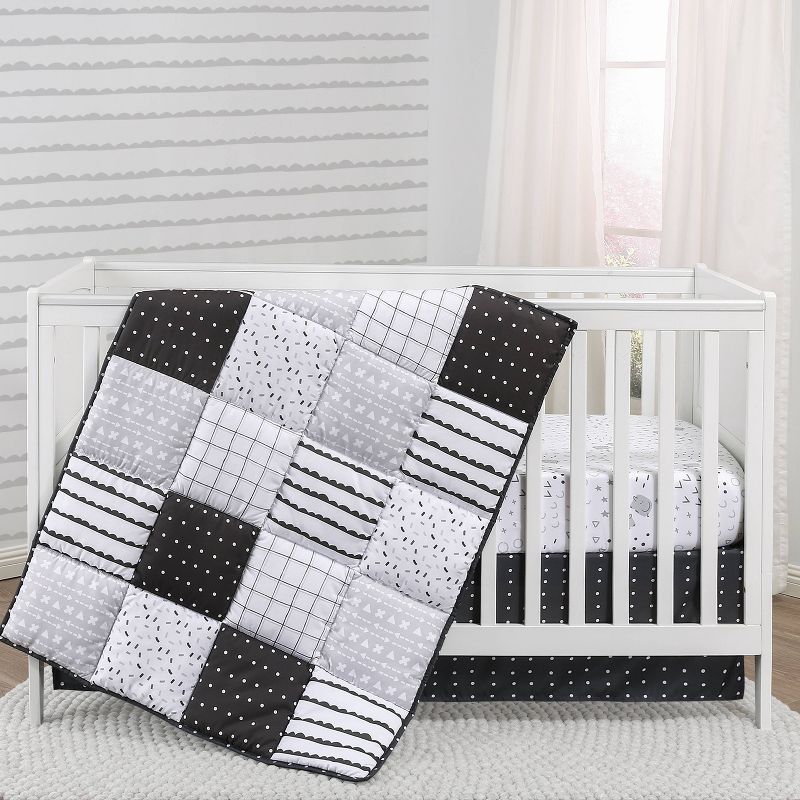The Peanutshell Preston Crib Bedding Set - 3pc