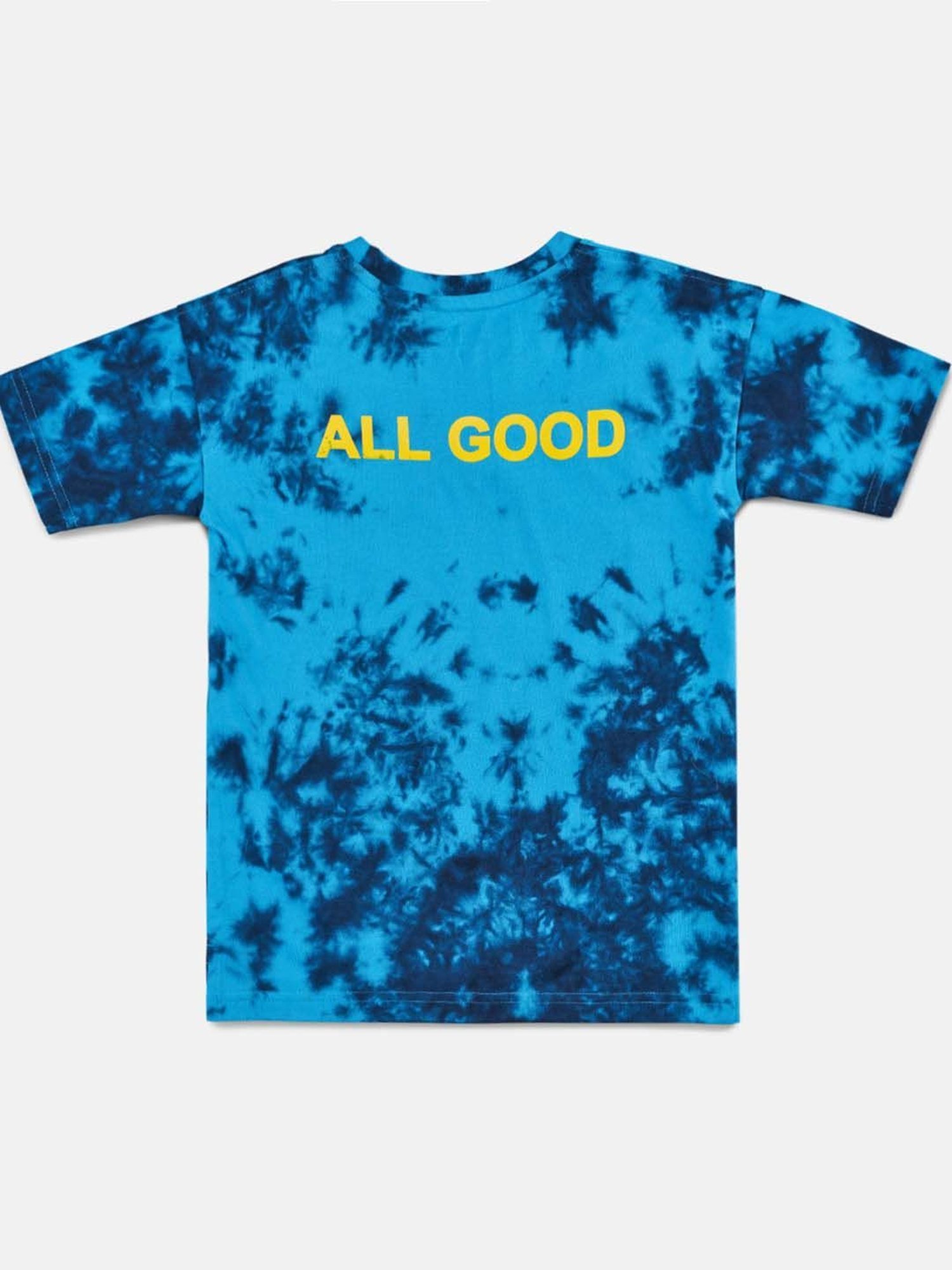 Angel & Rocket Kids Blue Tie Dye T-Shirt