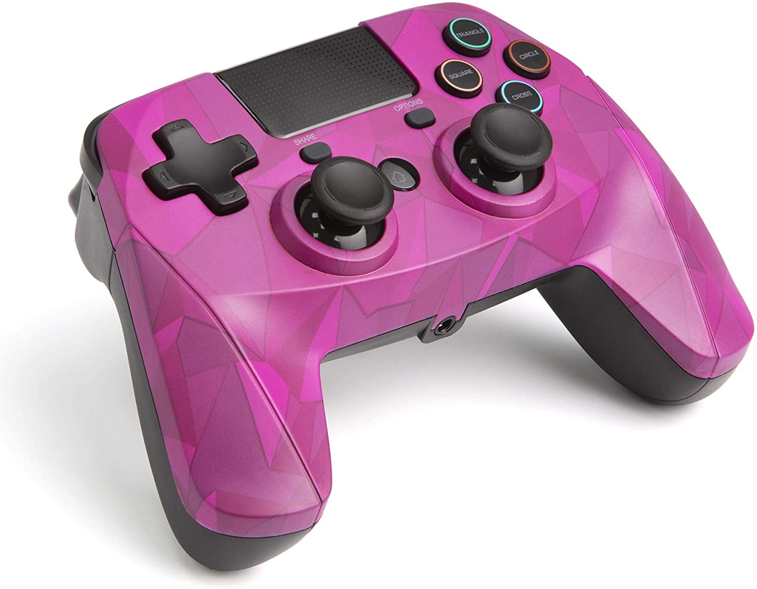 Snakebyte Gamepad S Wireless for PlayStation 4 - Wireless PS4 Controller - Bubblegum Camo - PlayStation 4
