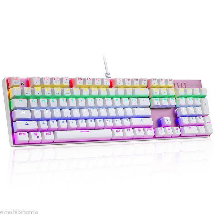 MOTOSPEED Inflictor CK104 Mechanical Gaming Keyboard USB English Keyboards.