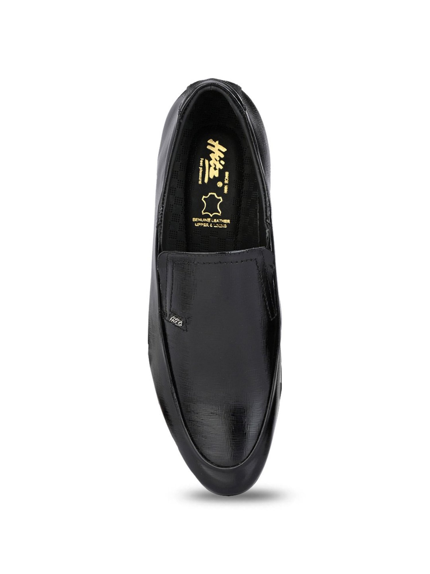 Hitz Men's Black Formal Loafers