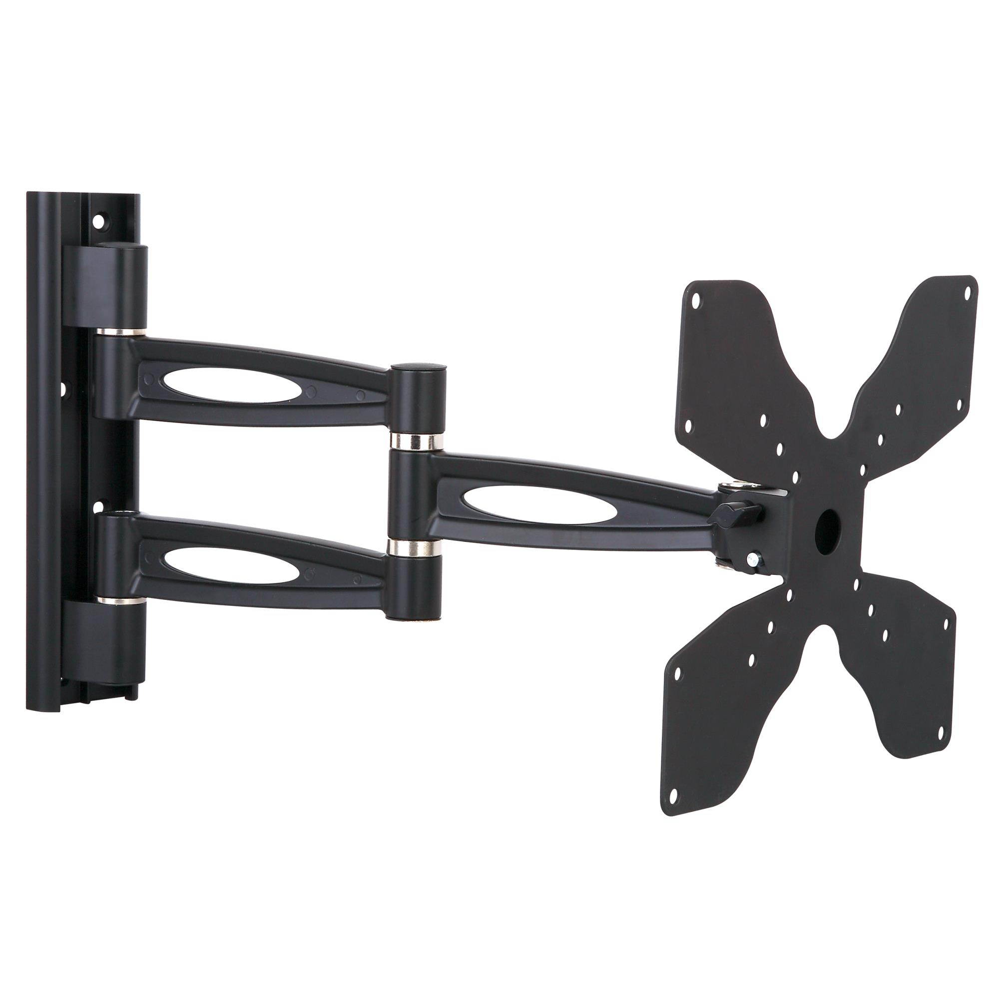 11" Black TygerClaw Full Motion Wall Mount for 23" to 40" Flat Panel Television