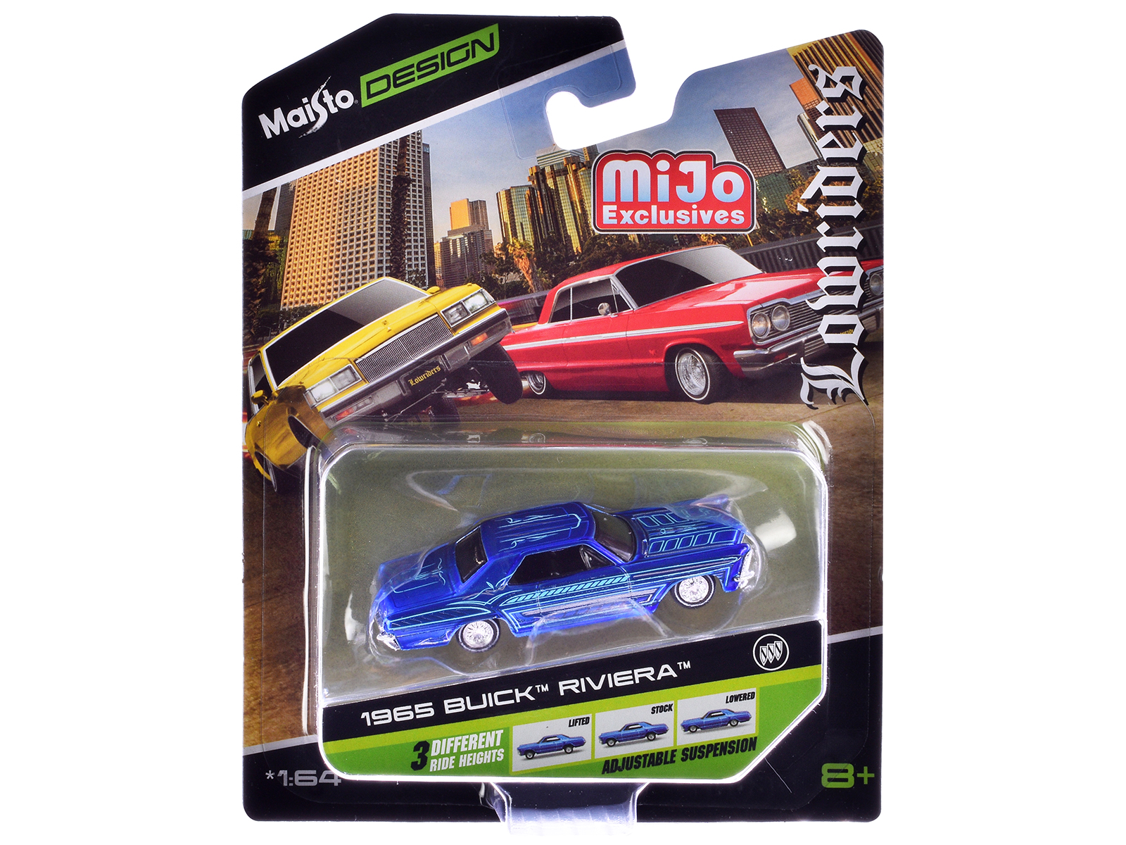 1949 Buick Roadmaster Convertible Black with Tan Soft Top and Vintage Gas Pump "The Hobby Shop" Series 14 1/64 Diecast Model Car by Greenlight