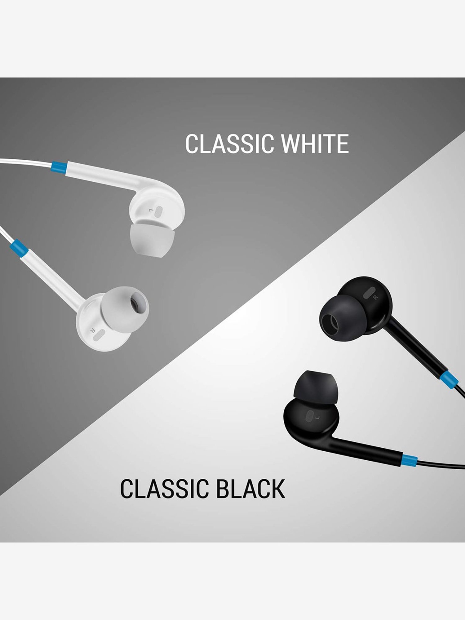 Saregama Carvaan GX01 Wired Earphone With Mic (Classic White)