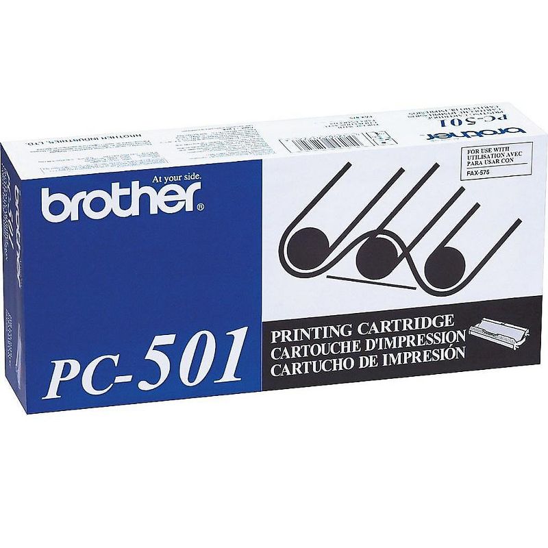 Brother PC501 Thermal Transfer Print Cartridge Black 