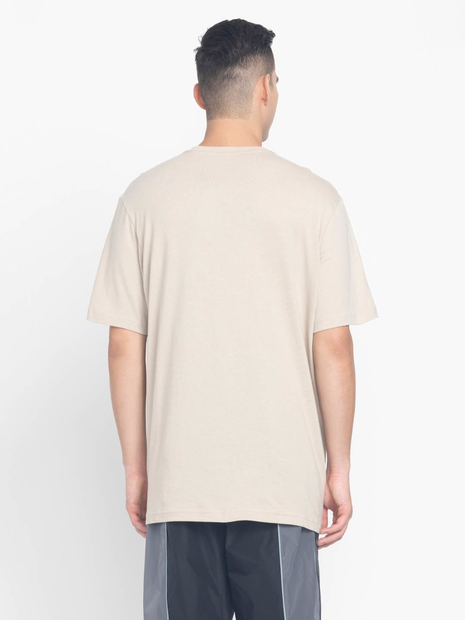 Adidas Originals Brown Cotton Regular Fit T-Shirt