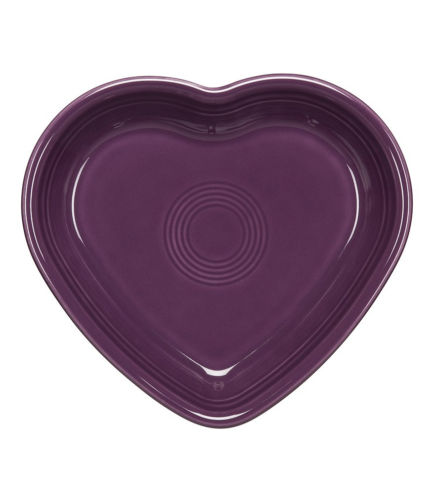 Fiesta Medium Ceramic Heart Bowl Baking Dish