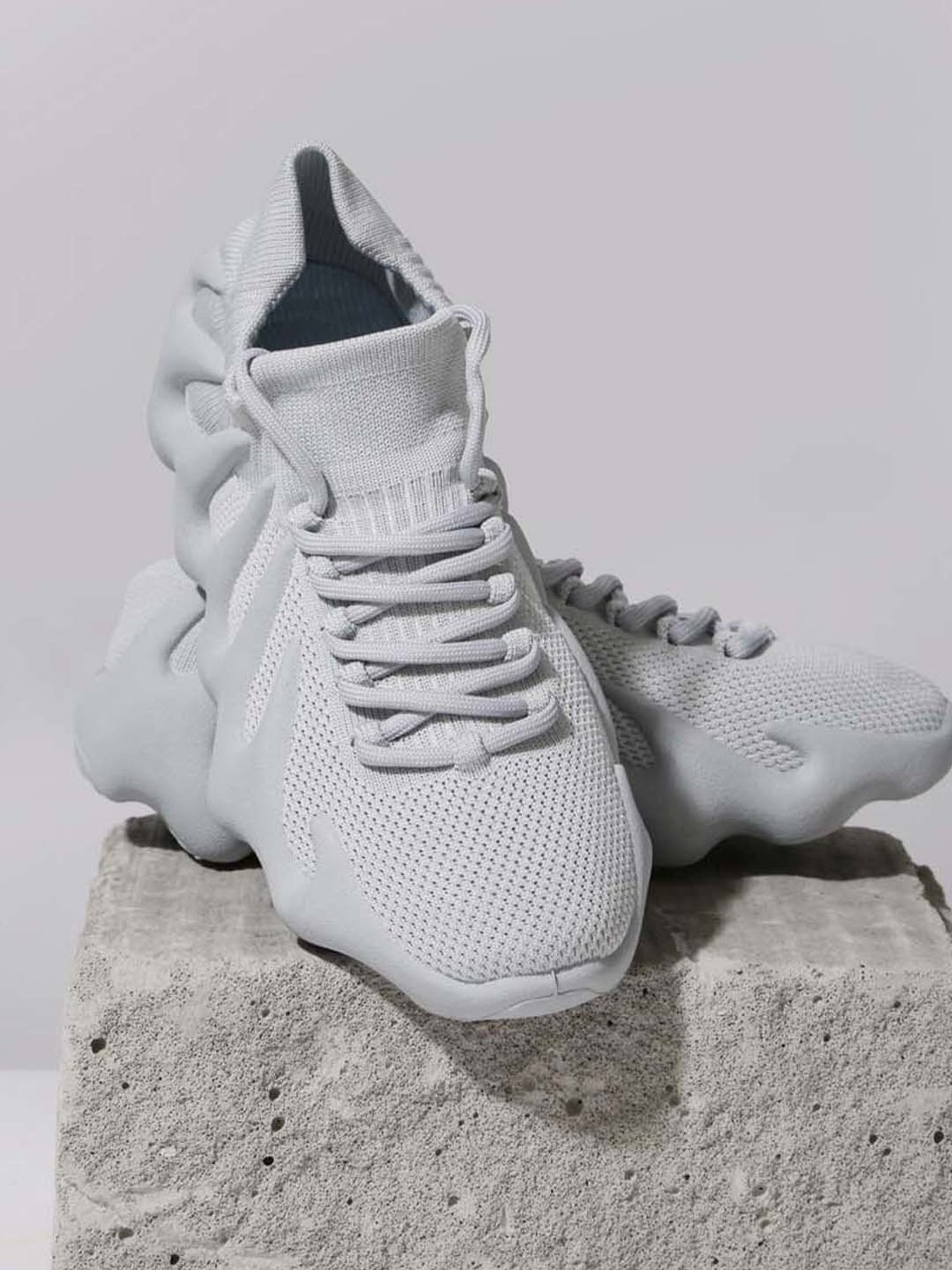 Truffle Collection Women's Grey Casual Sneakers