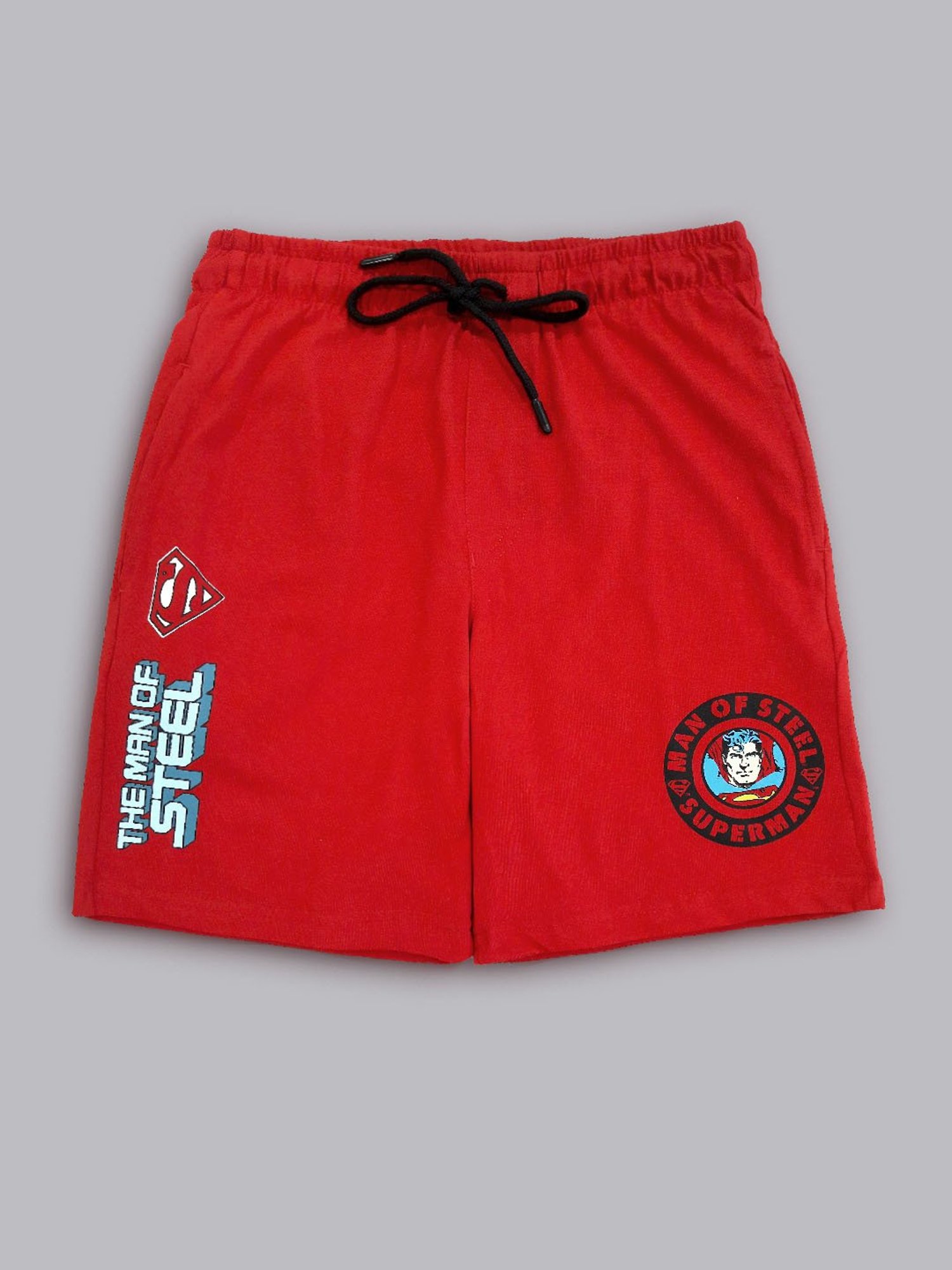 Boysville Red Printed Shorts