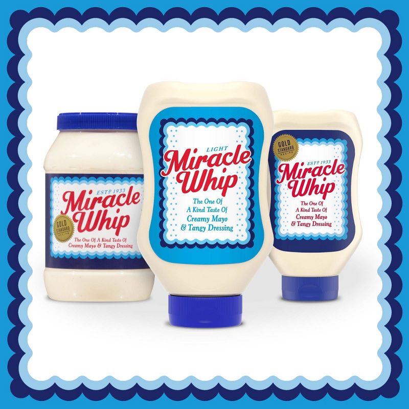 Miracle Whip Light Squeeze Bottle - 22oz