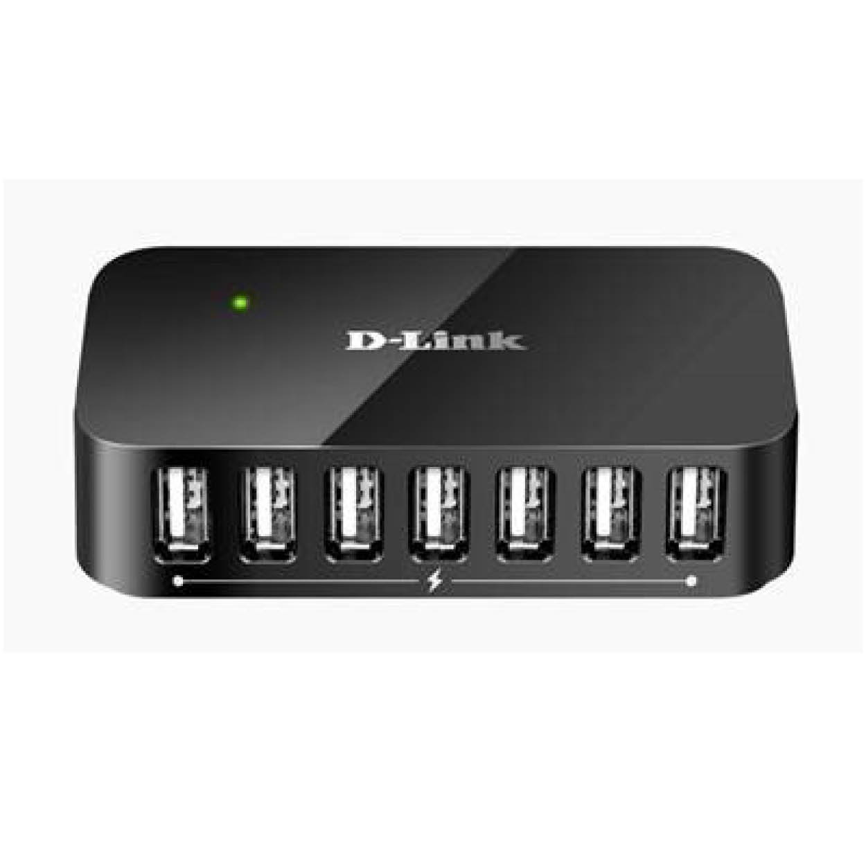D-Link DUB-H7/B 7-Port USB 2.0 Hub