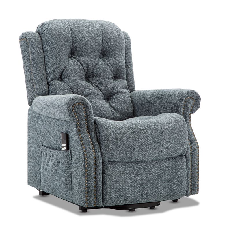 Madison Steel Blue Lift Chair - Comfort Pointe