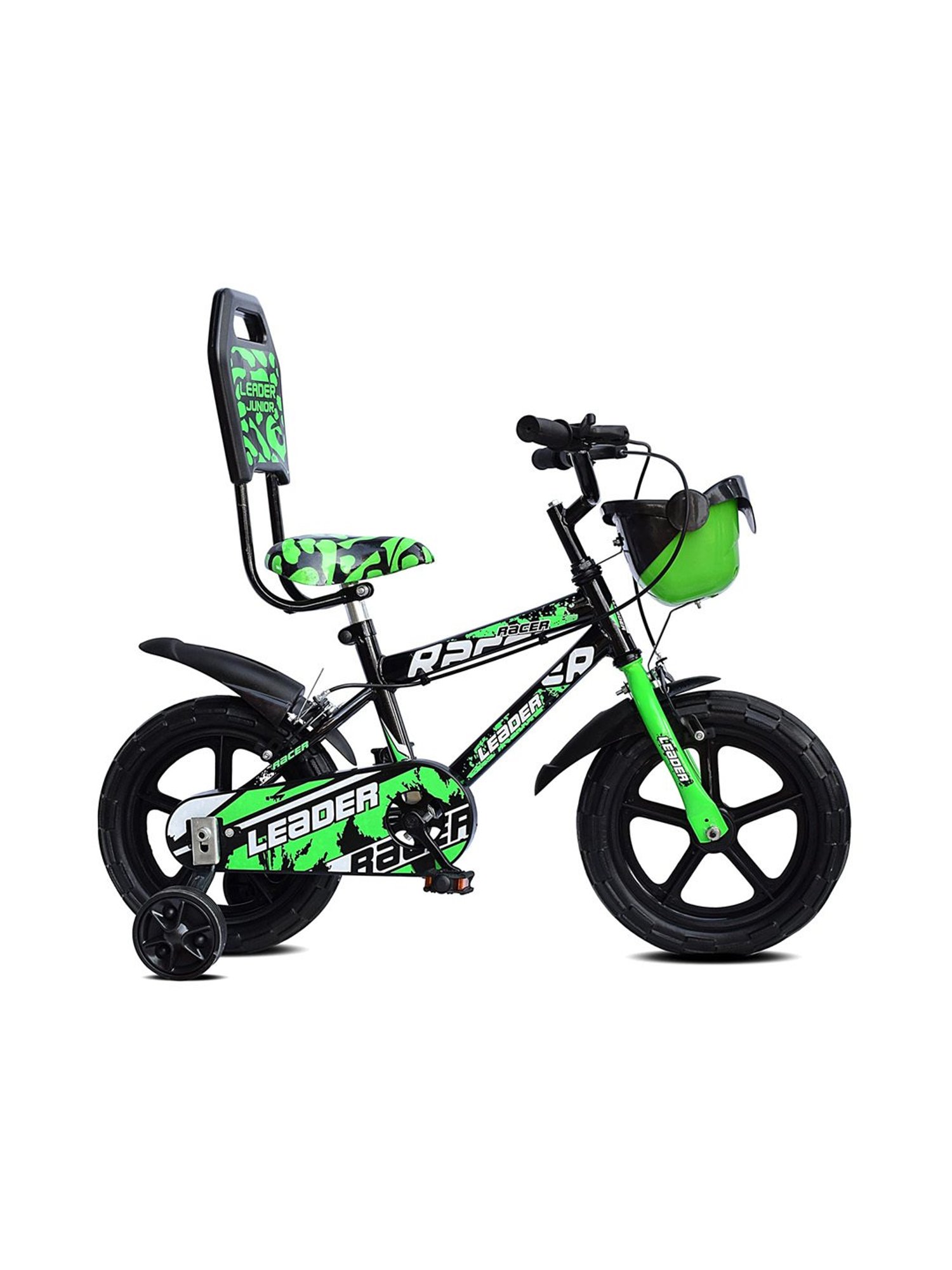 Leader Racer Bicycles (Fluro Green) Size - 14T