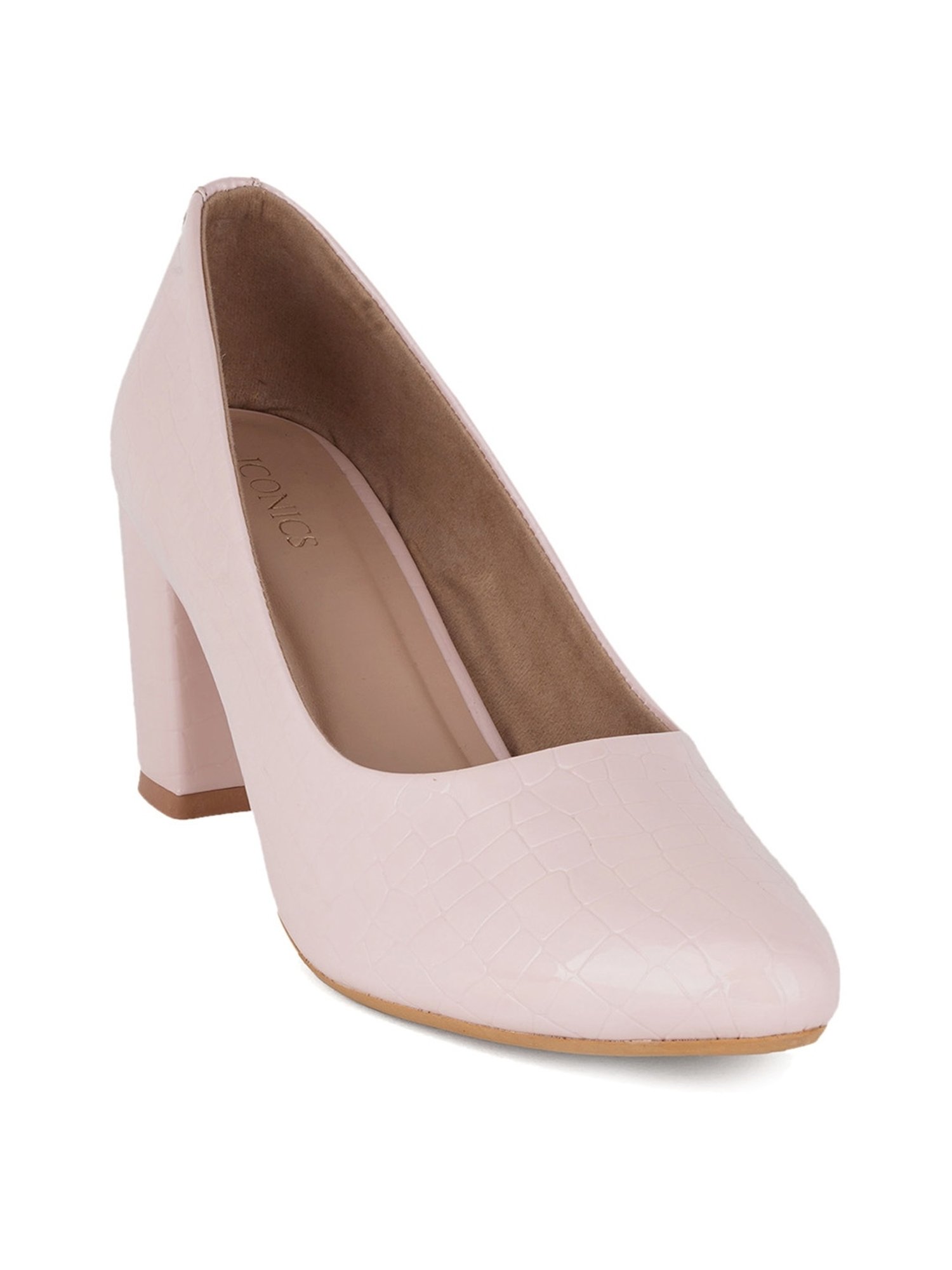 Iconics Women's Pink Formal Pumps