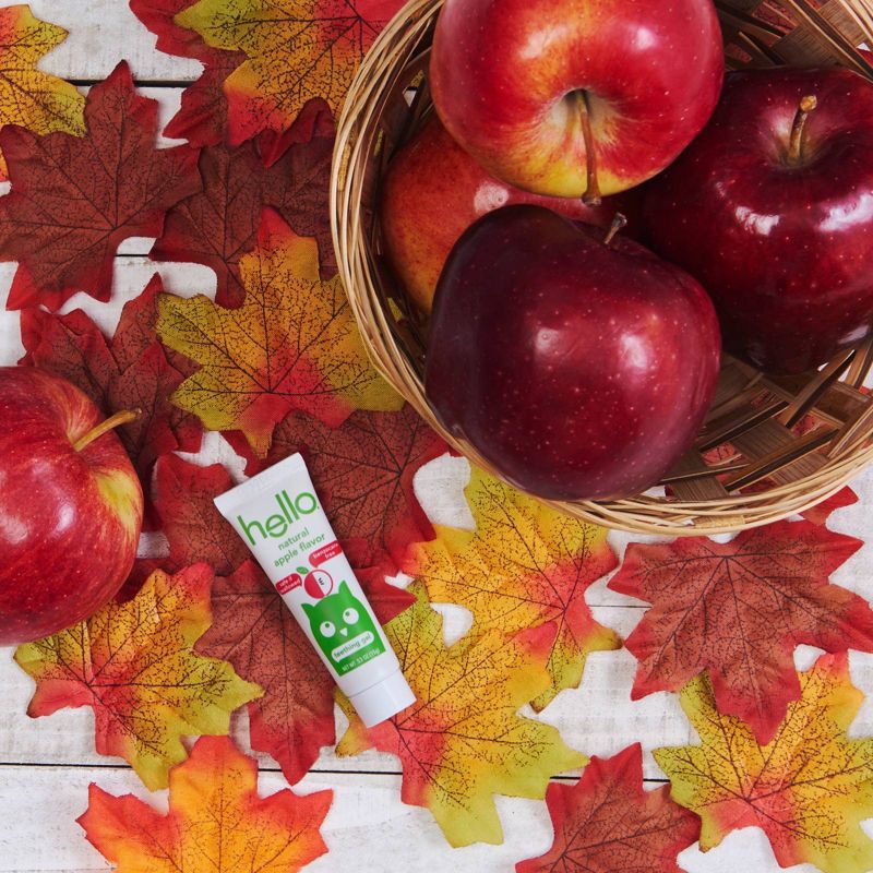 hello Natural Apple Flavor Teething Gel - 0.53oz