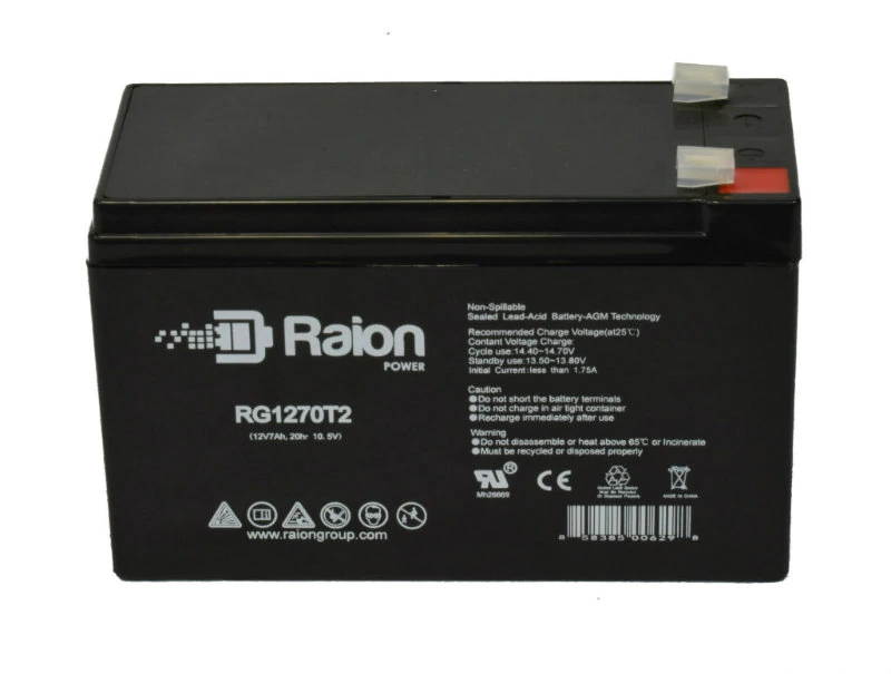 Raion Power 12V 7Ah UPS Battery For APC BACK-UPS RS BR1000G - 2 Pack