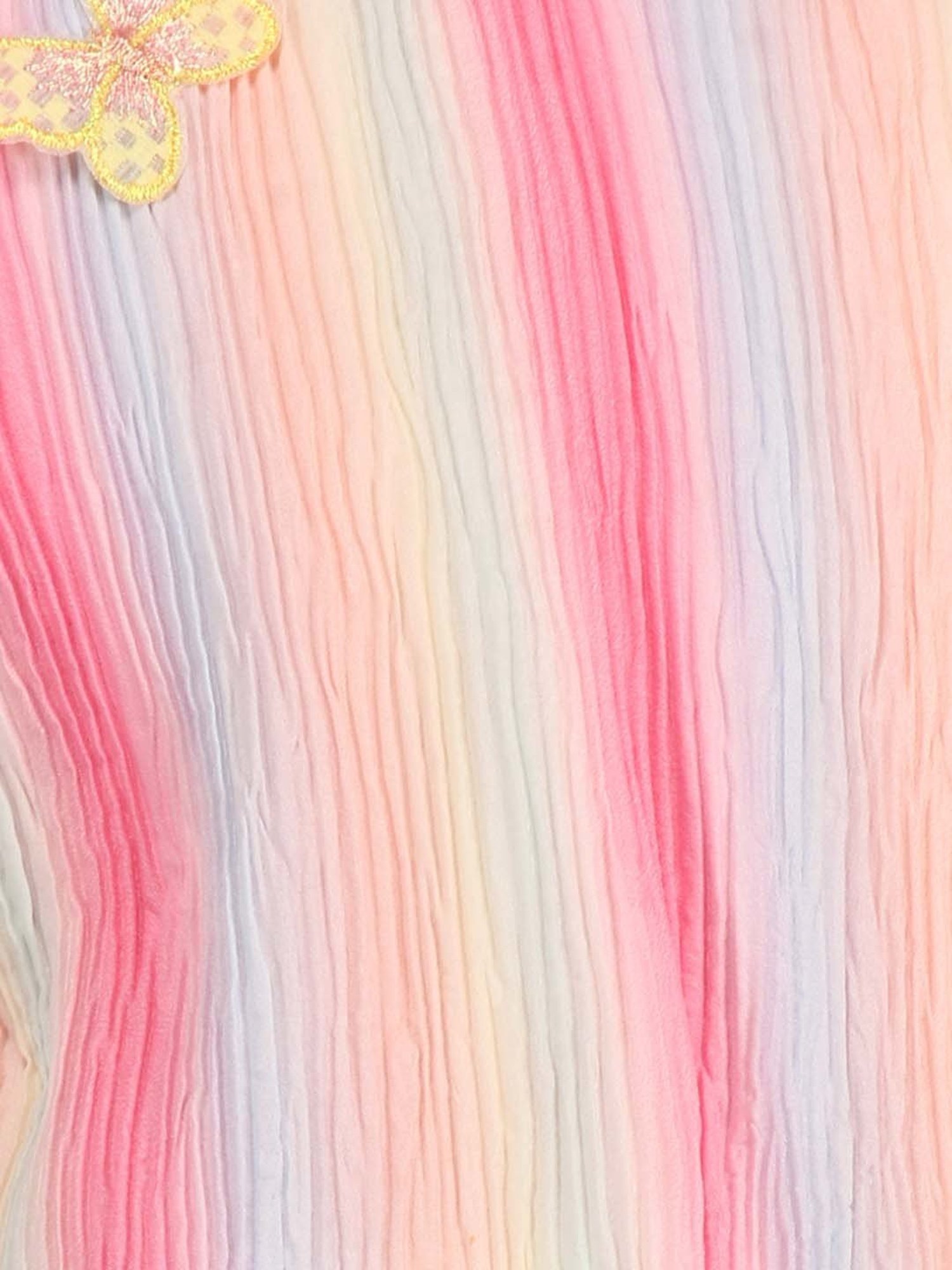 Cutecumber Kids Multicolor Cotton Striped Dress