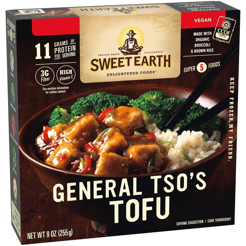 Sweet Earth Natural Foods General Frozen Tso's Tofu - 9oz