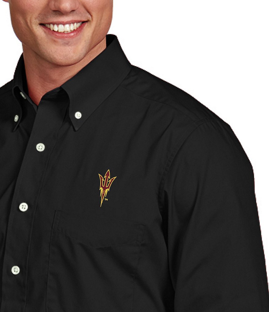 Antigua NCAA Dynasty Long-Sleeve Woven Shirt