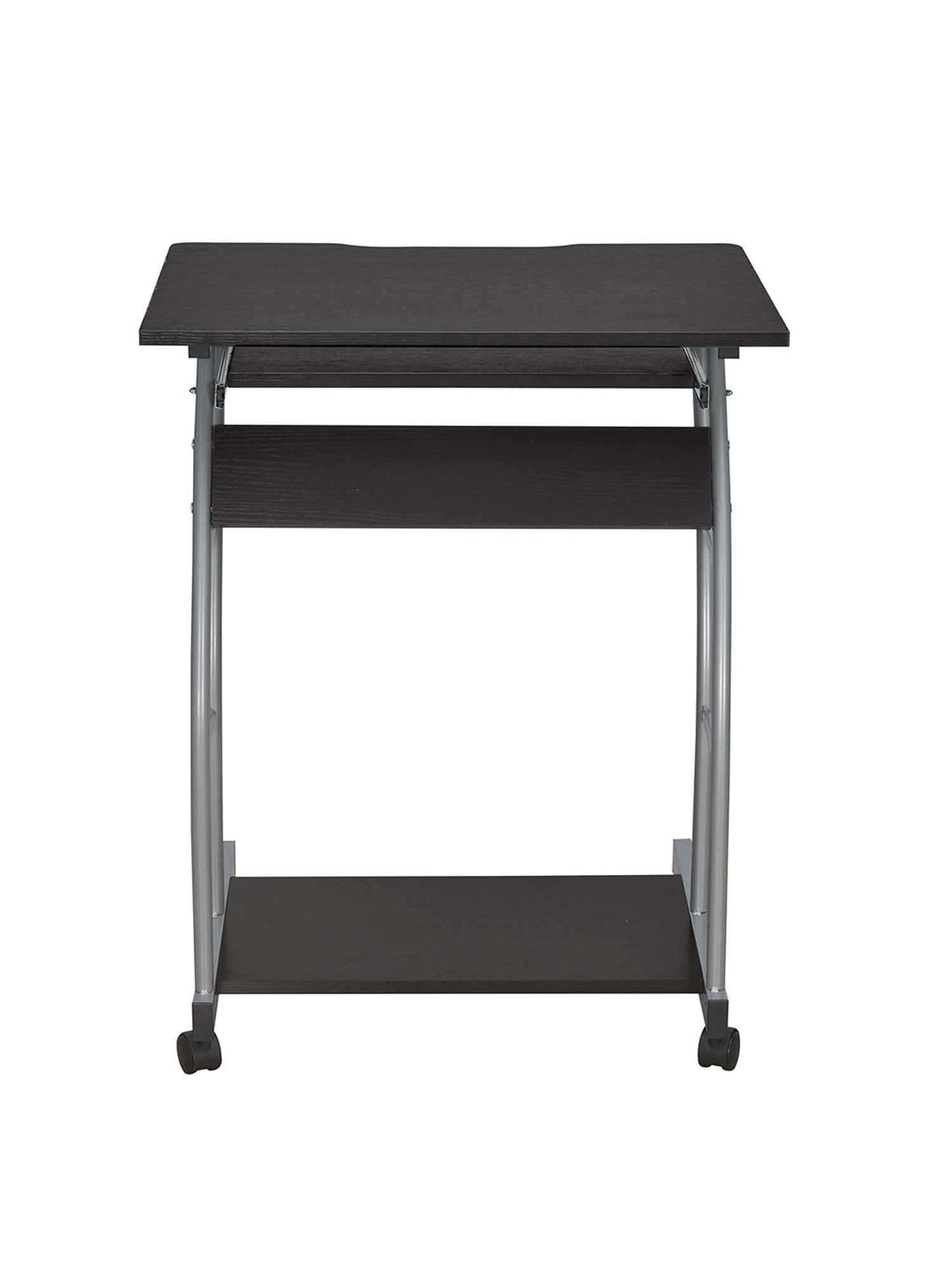 Nilkamal Leo Black & Walnut Brown Engineered Wood Computer Table