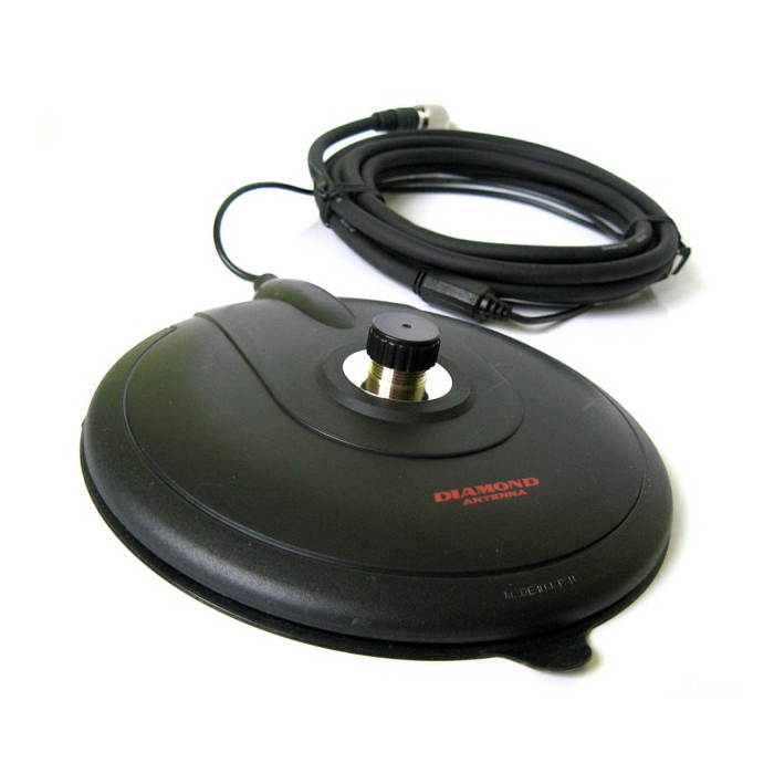 Diamond Antenna K702M Magnetic Antenna Mount, UHF, 16ft coax