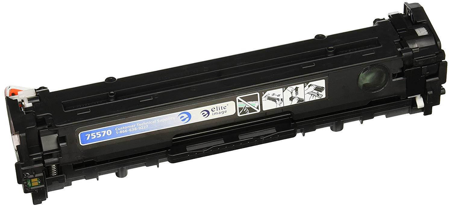 Elite Image ELI75570 Compatible Toner Replaces HP CE320A (128A), Black