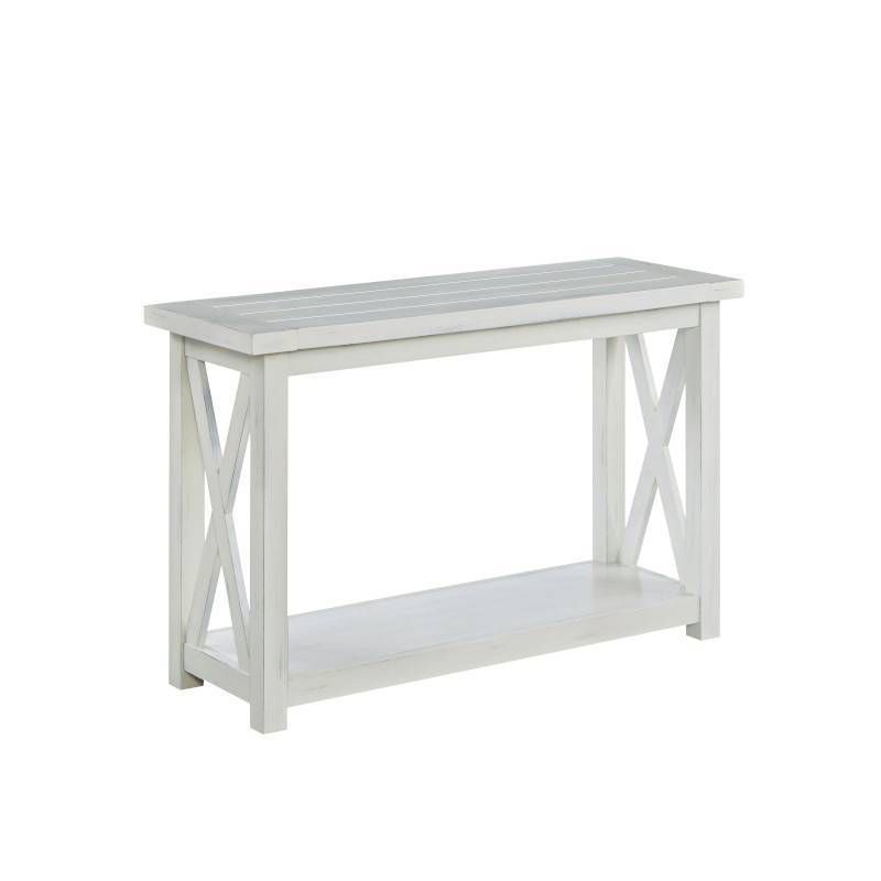 Seaside Lodge Console Table - Off White - Home Styles