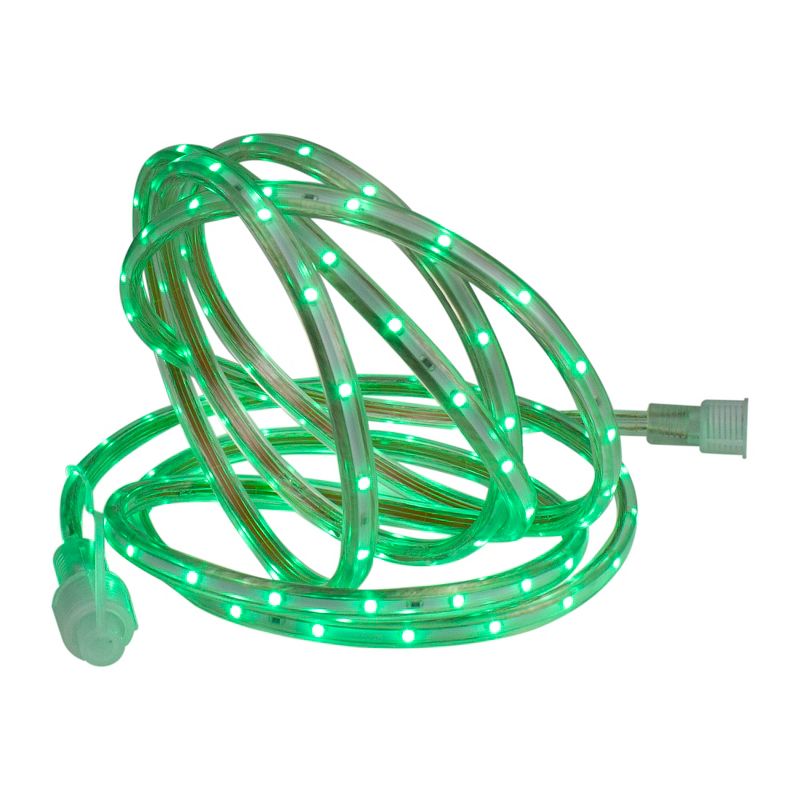 J. Hofert Co Commercial Grade Christmas Rope Light Set White Cord - Lime Green