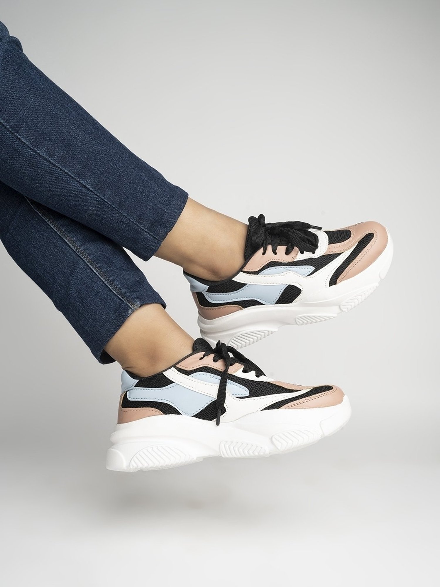 Shoetopia Women's Multi Sneakers