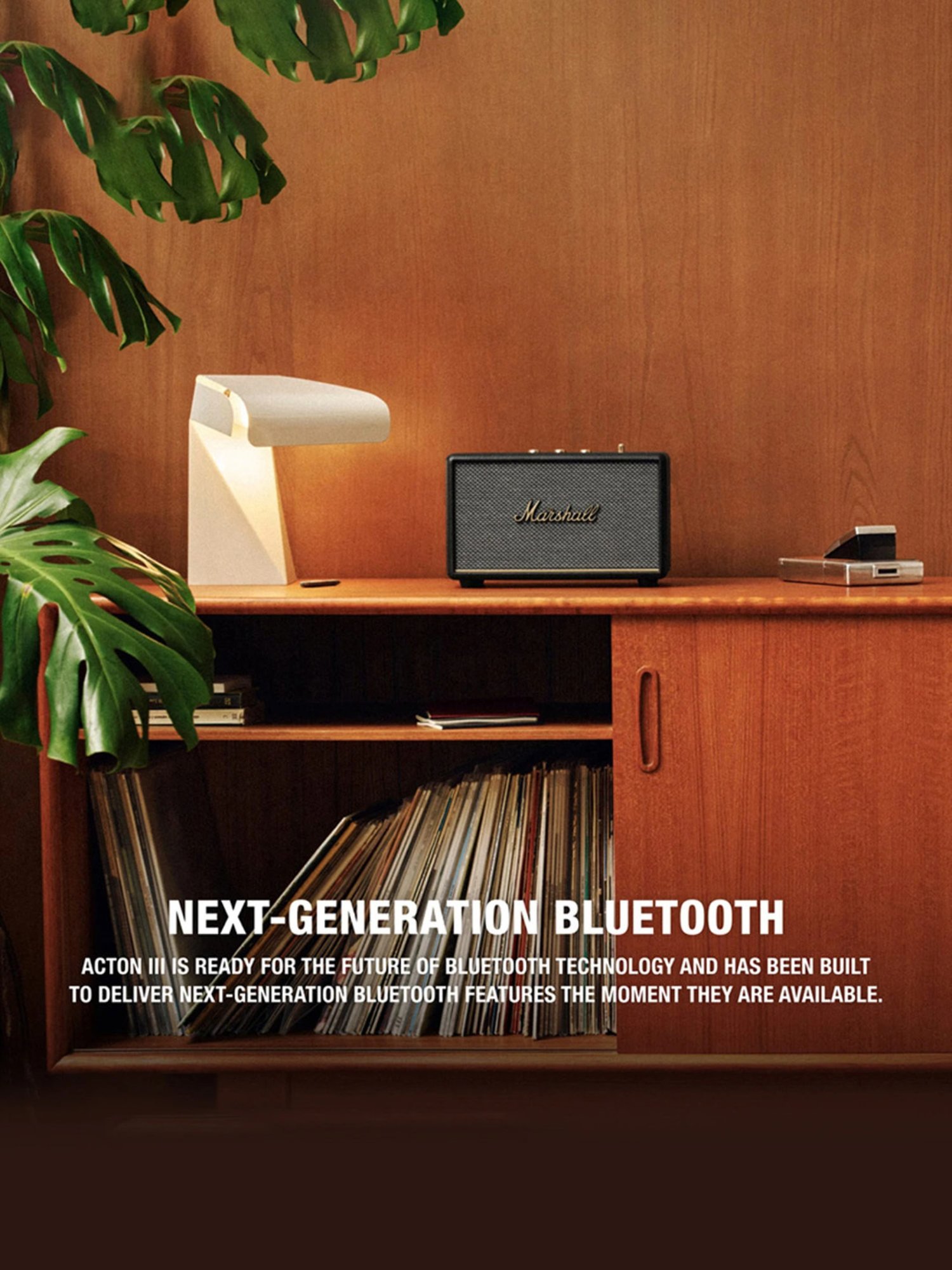 Marshall Acton III Bluetooth Home Speaker (Black)