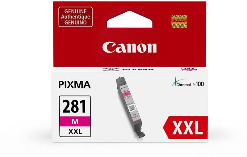 Canon Genuine Ink Cartridge CLI-281XXL Magenta Ink