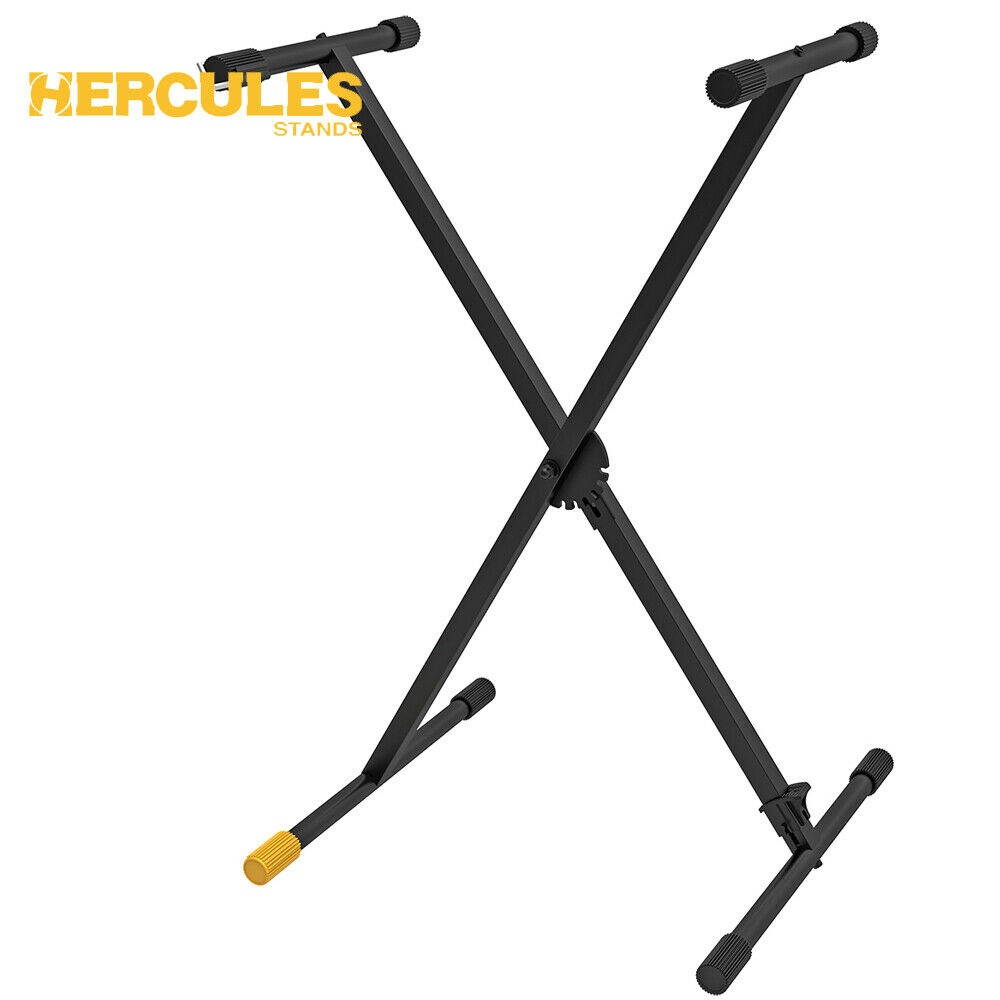 NEW Hercules Stands KS100B EZSTEP Durable Foldable Single X-Keyboard Stand