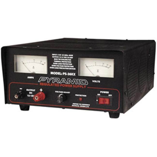 Pyramid Car Audio PS36KX 32-Amp Power Supply with Built-in Cooling Fan
