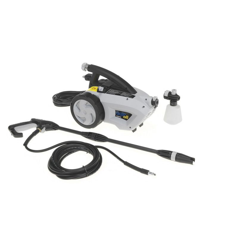 Quipall 1500EPW 1500 PSI 11 Amp 1.5 GPM Electric Pressure Washer With Convenient Multi-Nozzle