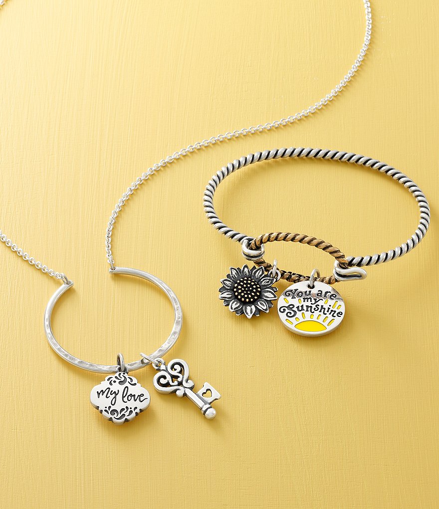 James Avery Wild Sunflower Charm