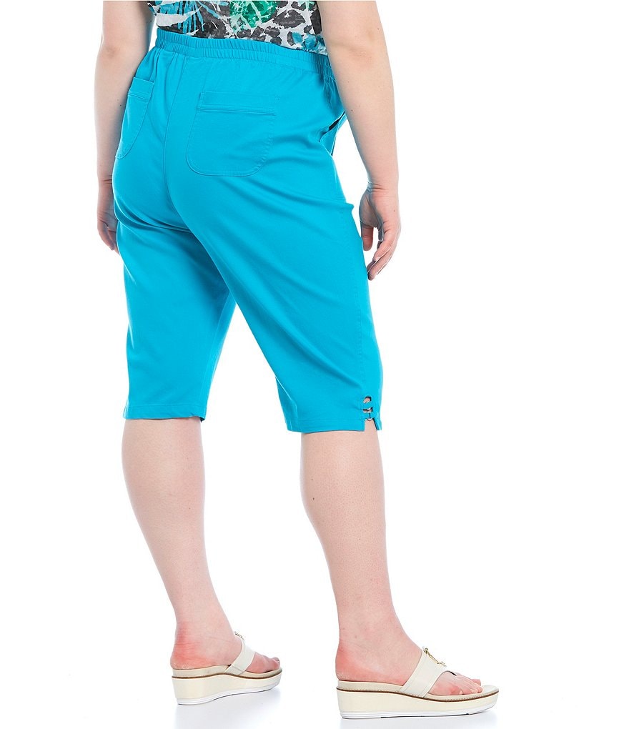 Vince Camuto Plus Size Tencel Drawstring Shorts