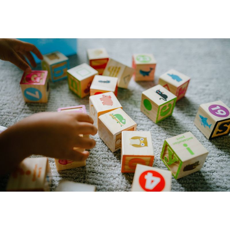 Chuckle & Roar ABC Learning Blocks Set - 76pc