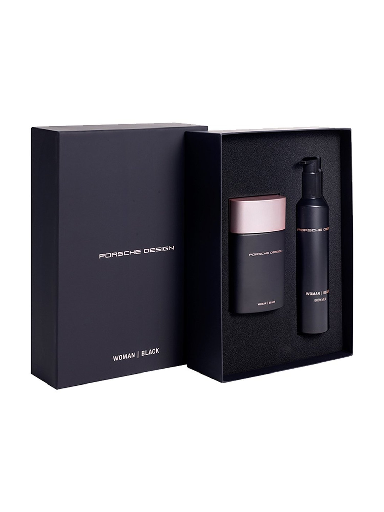 Porsche Woman Black Set -  Eau de Parfum & Body Milk