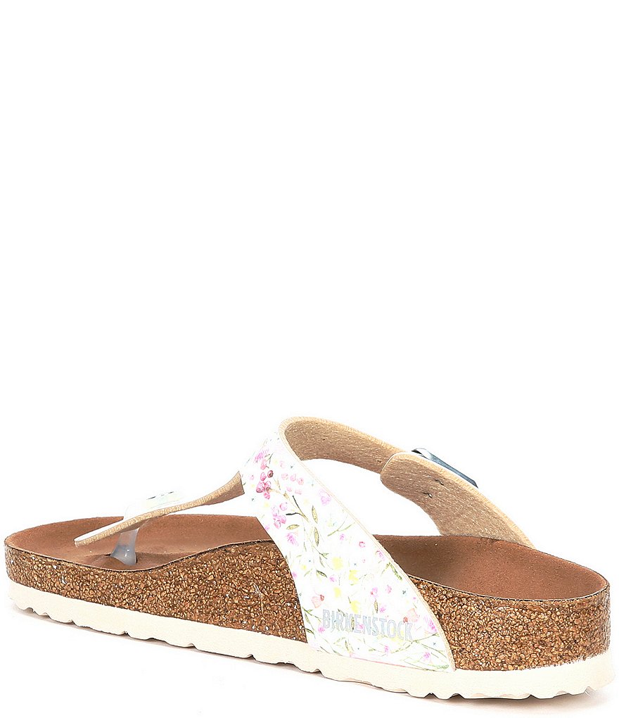Birkenstock Women's Gizeh Vegan Floral Thong Sandals