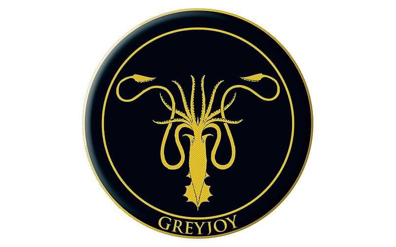 Dark Horse Comics Game Of Thrones Embroidered Patch: Greyjoy