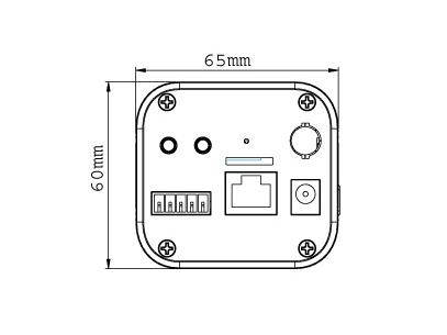GEOVISION 1.3 Mega-Pixel Box Camera H.264 ICR True Day/Night, PoE with Lens GV-BX110D