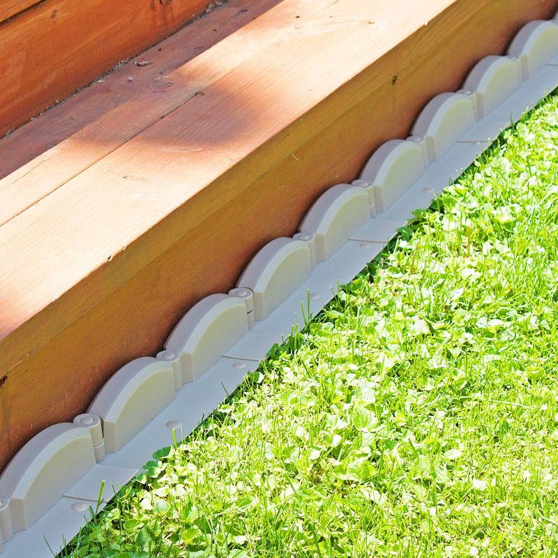 3.5" Resin Emsco Trim Free Lawn Edging - Sand