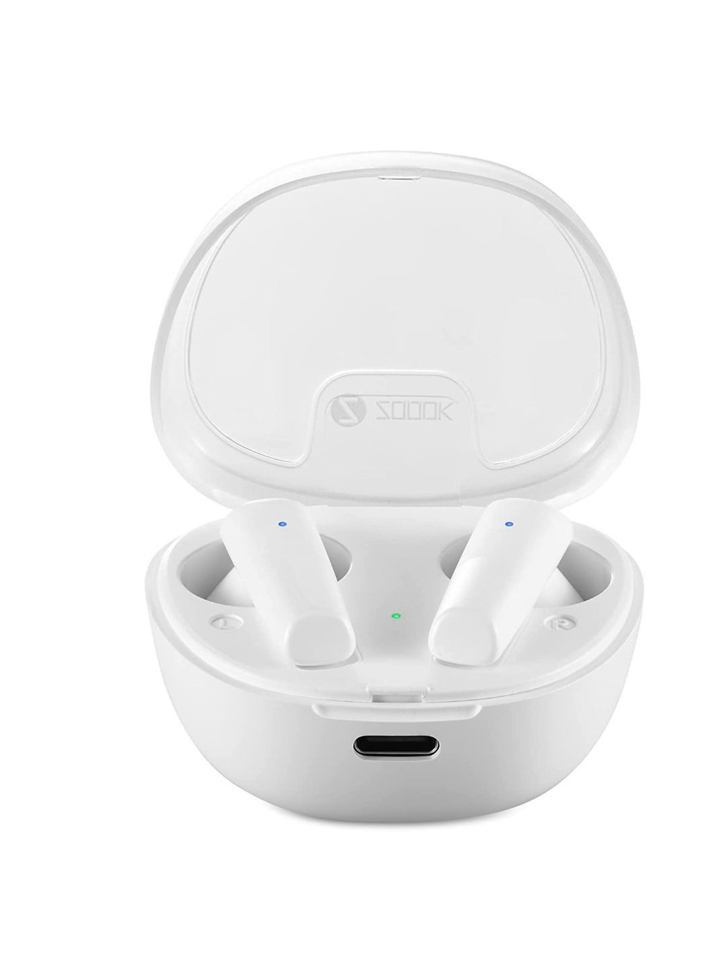 Zoook Mystique Bluetooth Truly Wireless in Ear Earbuds with Mic (White)