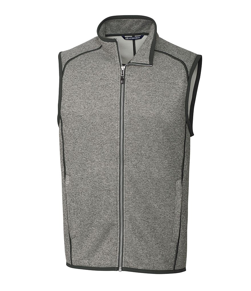 Cutter & Buck Big & Tall Mainsail Full-Zip Vest