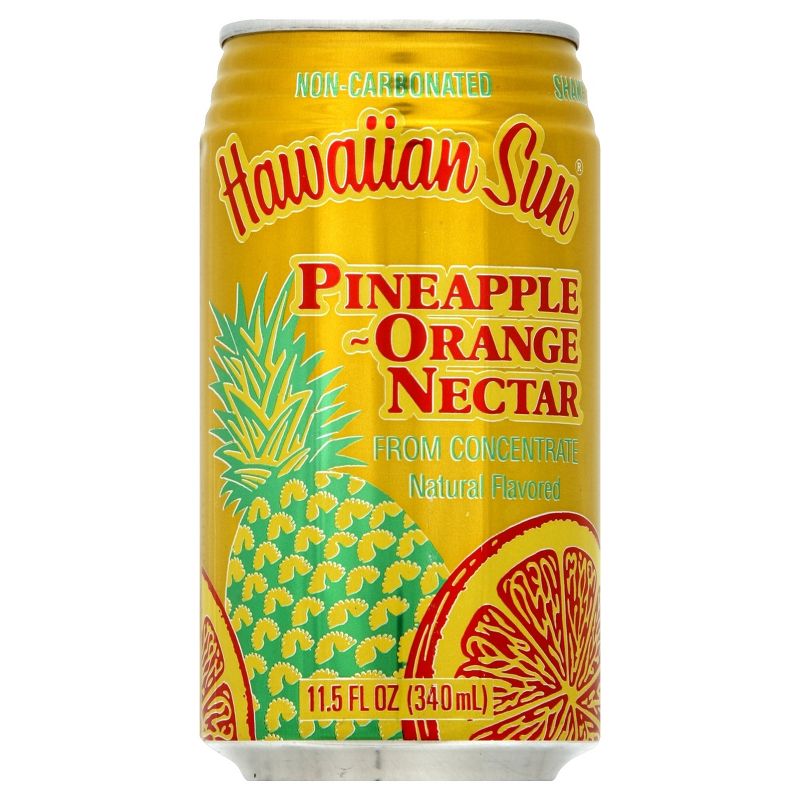 Hawaiian Sun Pineapple-Orange Nectar - 6pk/11.5 fl oz Cans