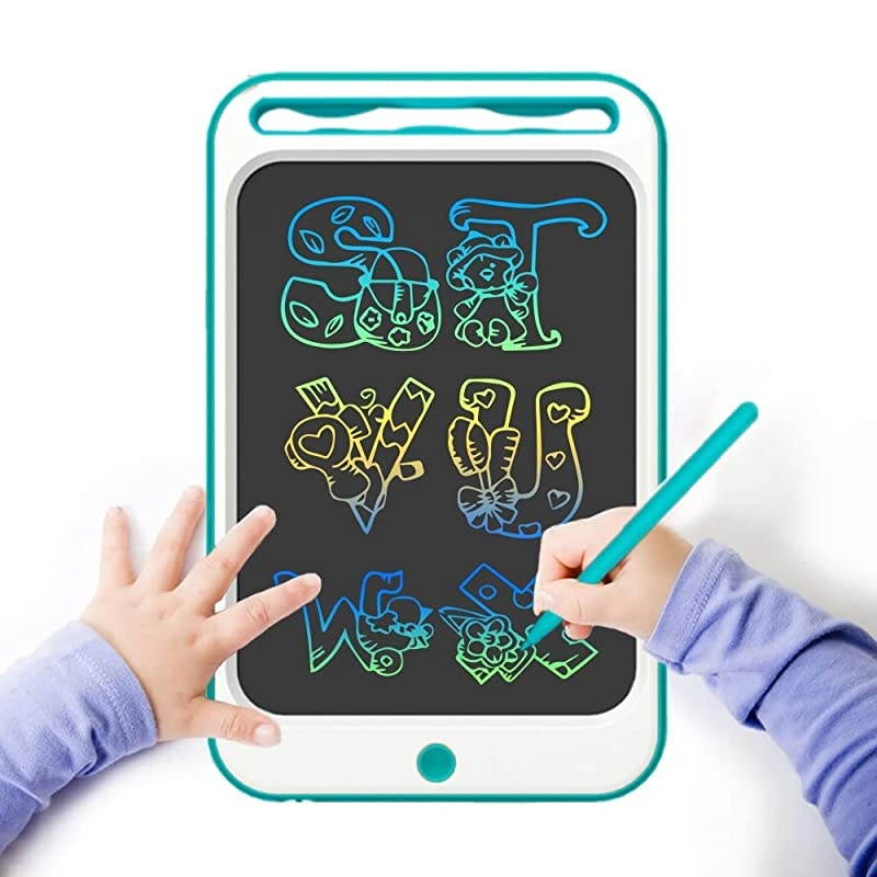 Big Side, Bright Colorful, LCD Writing Tablet, 12 Inch Colorful Digital Ewriter Electronic Graphics Tablet with Memory Lock Suitable for Kids Home School Office