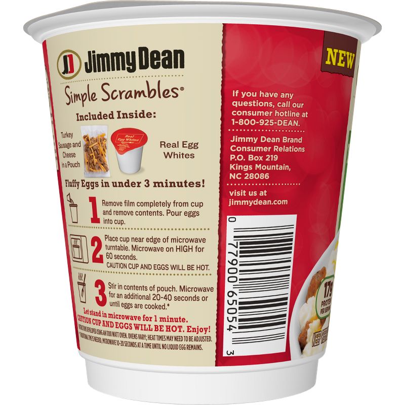 Jimmy Dean Simple Scrambles Turkey Sausage - 5.35oz