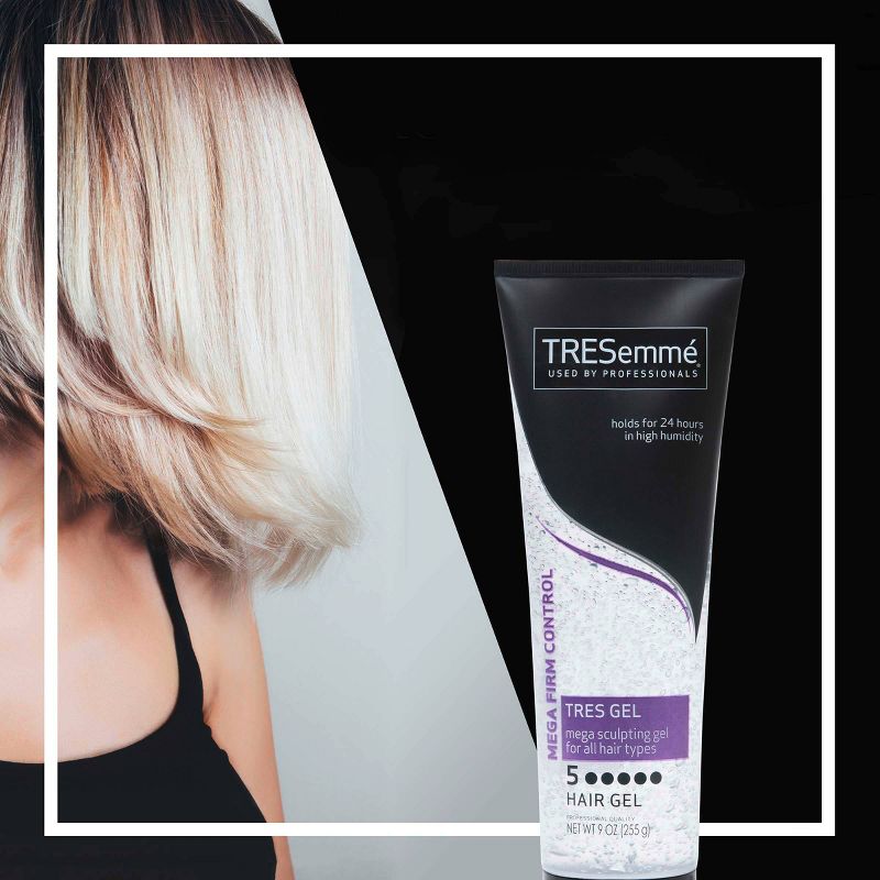 TRESemmé TRES Two Hair Sculpting Gel Mega Firm Control Mega Hold - 9 fl oz