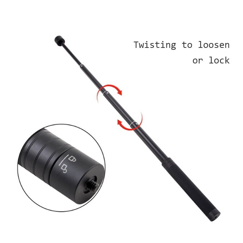 Adjustable DSLR Camera Extension Pole Rod Stick 1/4" 3/8" Smartphone Gimbal Stabilizer Monopod Compatible for WG2/G5/SPG