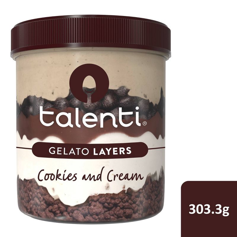 Talenti Gelato Layers Cookies & Cream - 10.7oz